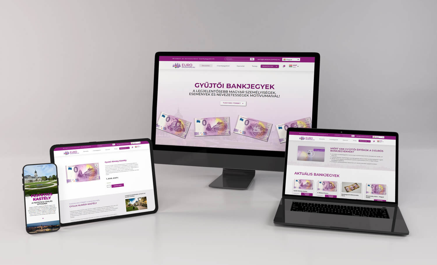 Fahrmann eurobanknotes website